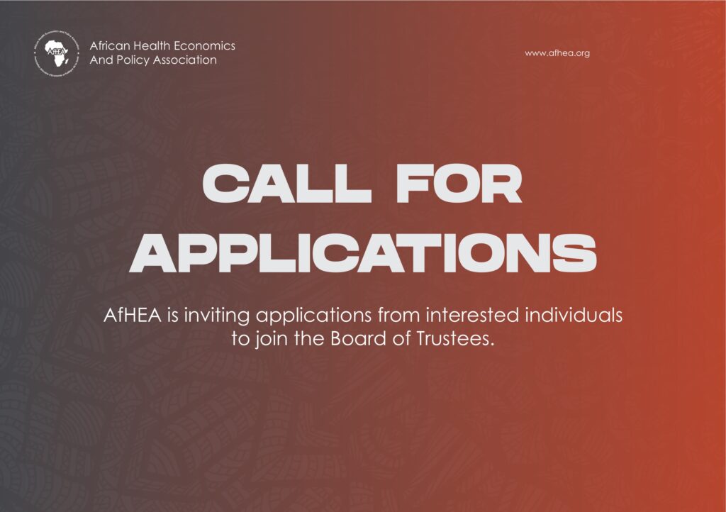 Call for Applications: AfHEA Board of Trustees